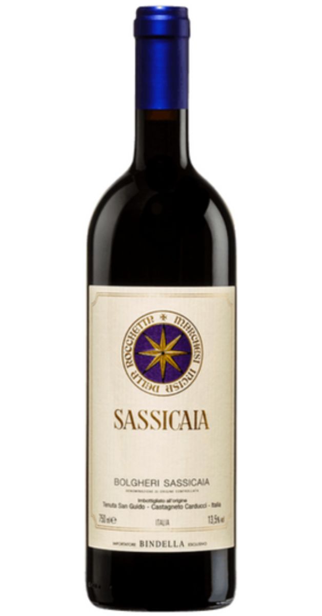 2015 Tenuta San Guido Sassicaia Bolgheri, Sassicaia VINO DA TAVOLA Tuscany Italy